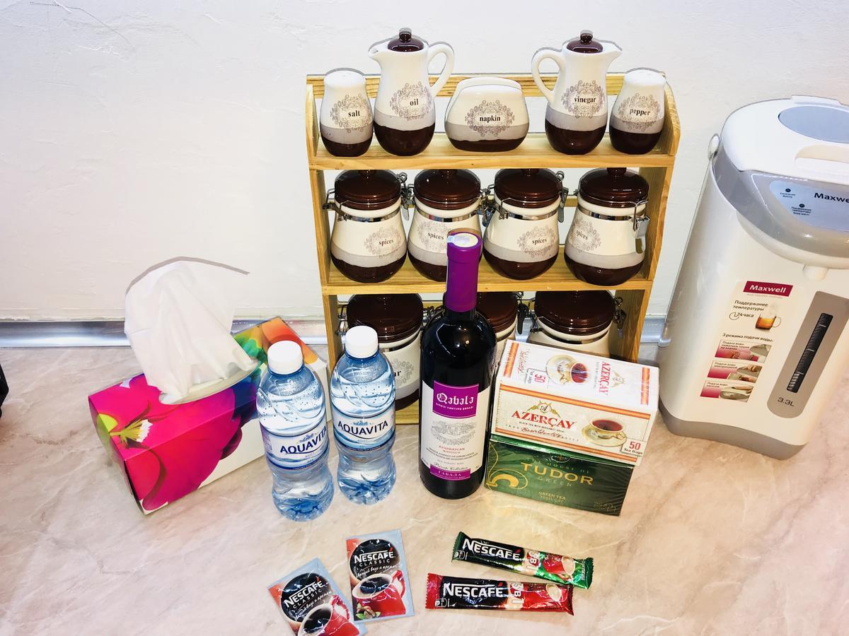 Check-In Apartment Near Fountain Square Vidadi Str Baku Exteriör bild