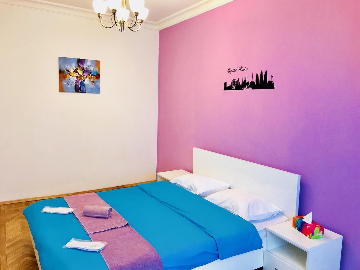Check-In Apartment Near Fountain Square Vidadi Str Baku Exteriör bild